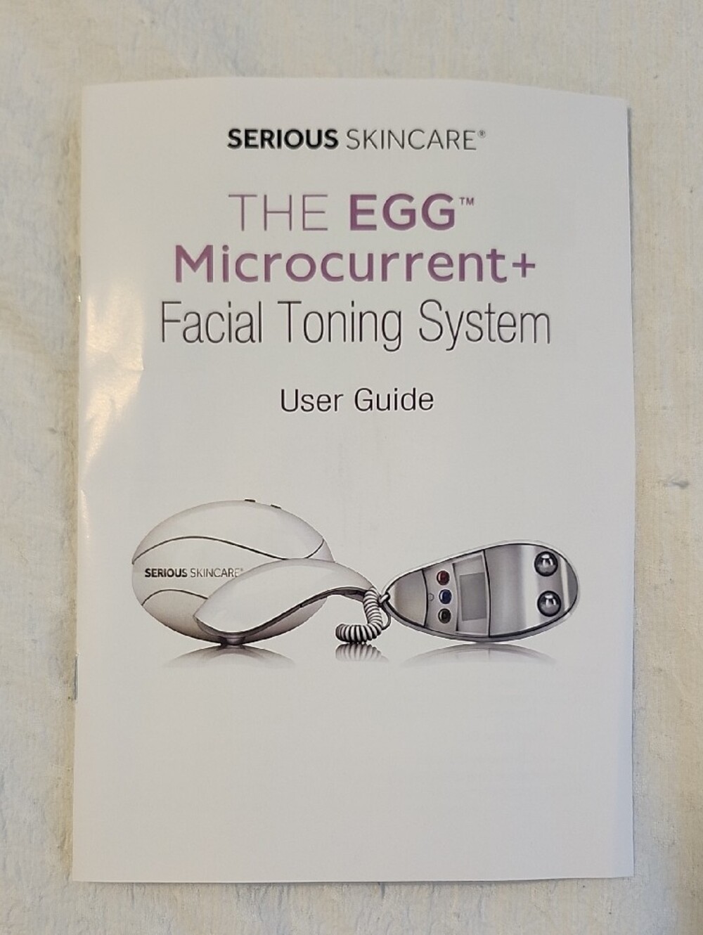 Serious Skincare The EGG Microcurrent+ Facial Toning System - Purple - Picture 2 of 9